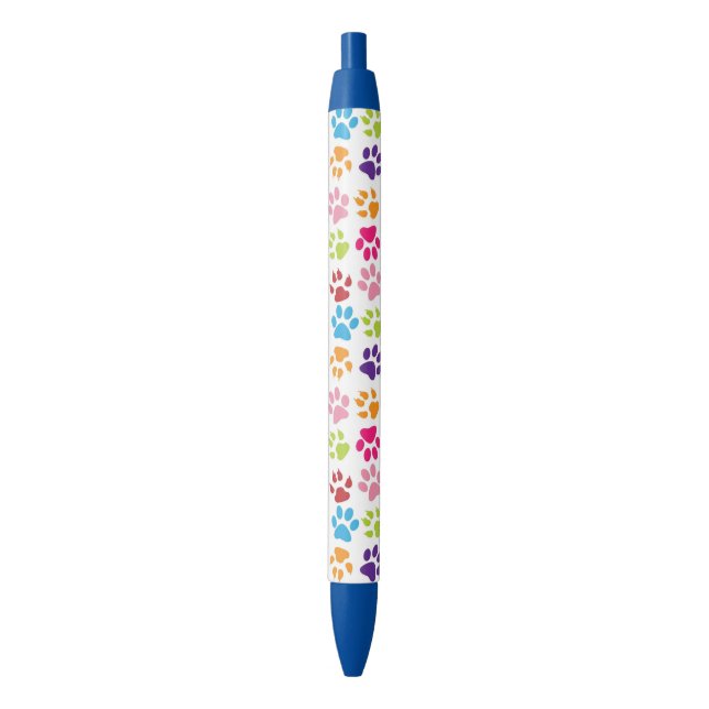Colorful Paw Prints Pattern Pen (Front Vertical)