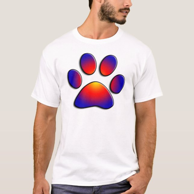 COLORFUL PAW T-Shirt (Front)