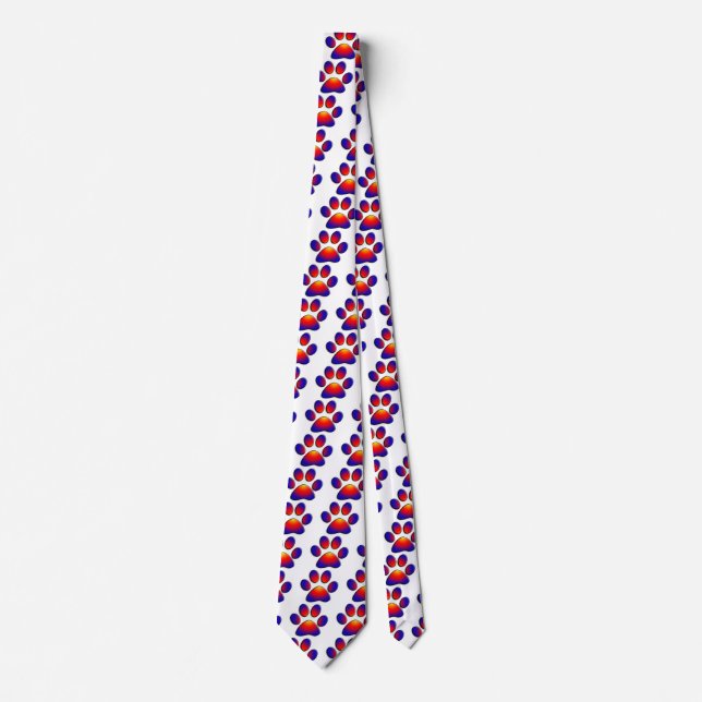 COLORFUL PAW TIE (Front)