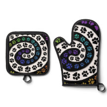 Colorful Pawprint Design