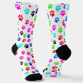 Colorful Paws Dog Lover Pet Lover Cat Lover Cute
