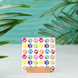 Colorful Paws, Dog Paws, Cat Paws Holder