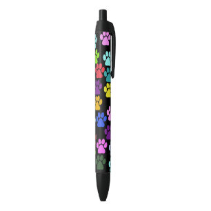 Colorful Paws, Paw Pattern, Dog Paws, Paw Prints Pen