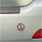 Colorful Peace Car Magnet
