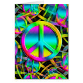 Colorful PEACE seamless pattern + your ideas (Front)
