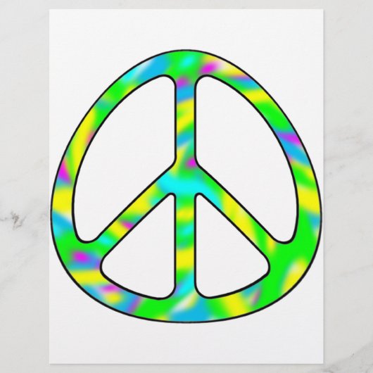 colorful peace sign (Front)