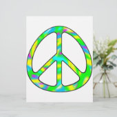 colorful peace sign (Standing Front)
