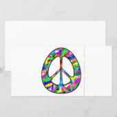 colorful peace sign (Front/Back)