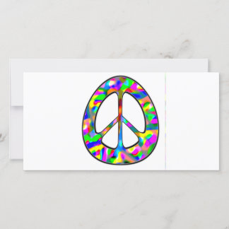 colorful peace sign