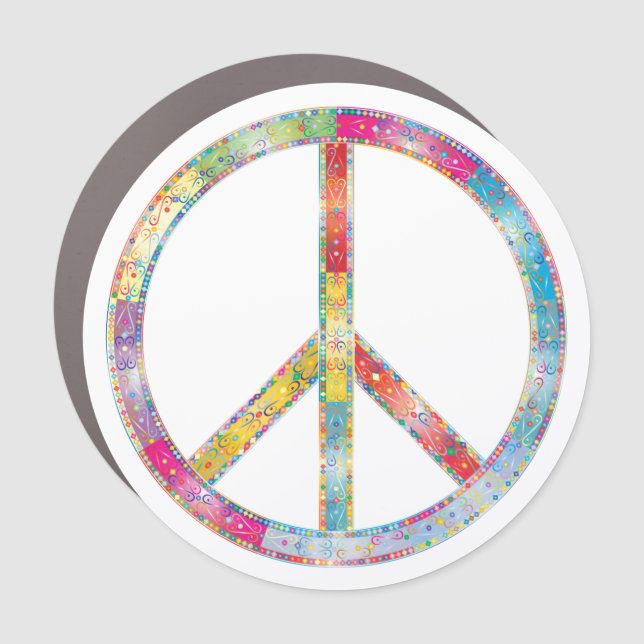 Colorful Peace Sign (Front)