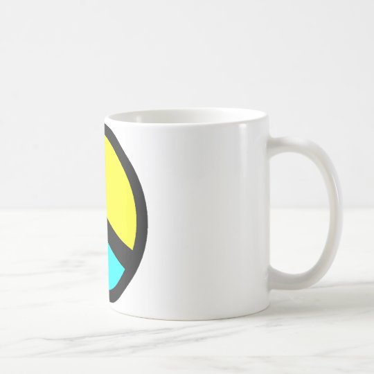 Colorful Peace Sign Coffee Mug