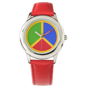Colorful Peace Sign watches