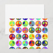 Colorful Peace Signs (Front/Back)