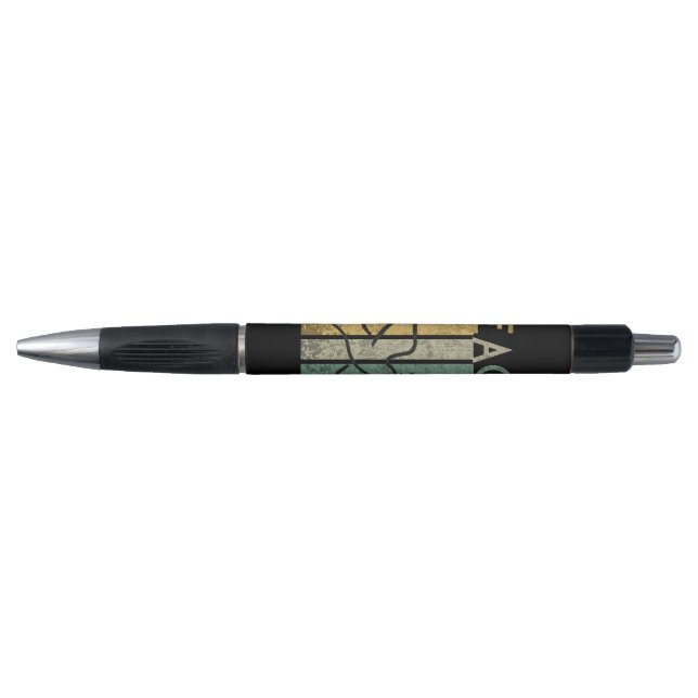 Colorful peace text design pen (Front)