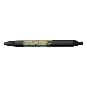 Colorful peace text design pen