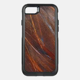 Colorful Peacock Feather in Detail OtterBox Commuter iPhone SE/8/7 Case