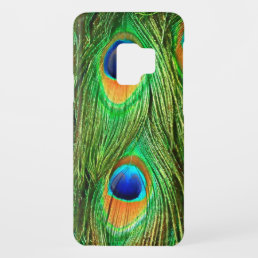 Colorful Peacock Feathers Print Case-Mate Samsung Galaxy S9 Case