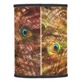 Colorful Peacock Lamp Shade (Back)
