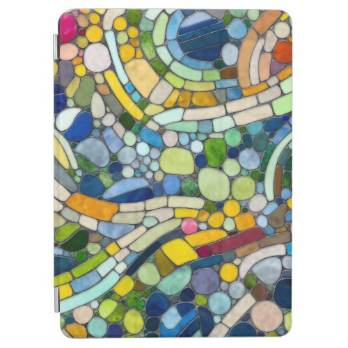 Colorful Pebbles Mosaic Art iPad Air Cover