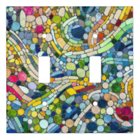 Colorful Pebbles Mosaic Art