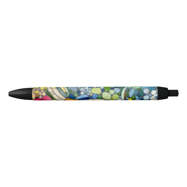Colorful Pebbles Mosaic Art Pen (Front)