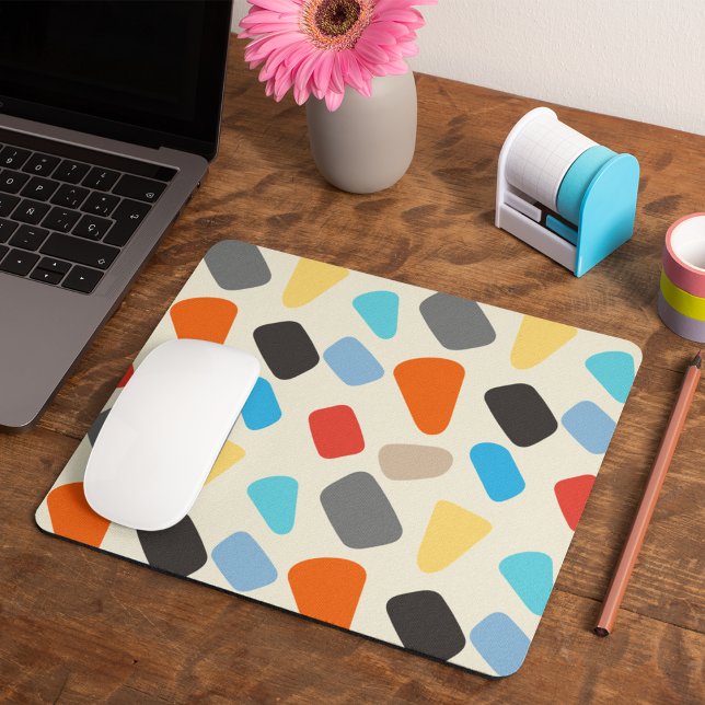 Colorful Pebbles Mouse Pad (mouse pads for laptop and desktop at your workspace best online shop.)