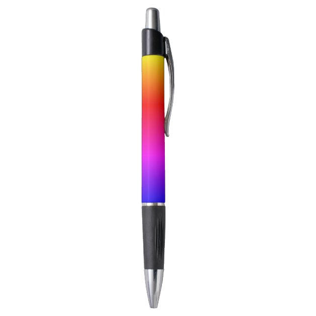 Colorful Pen Rainbow Colors (Bottom (Vertical))