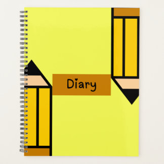 Colorful Pencil Kids Diary Planner