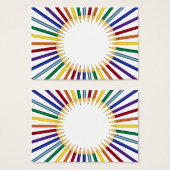 Colorful pencils (Front & Back)