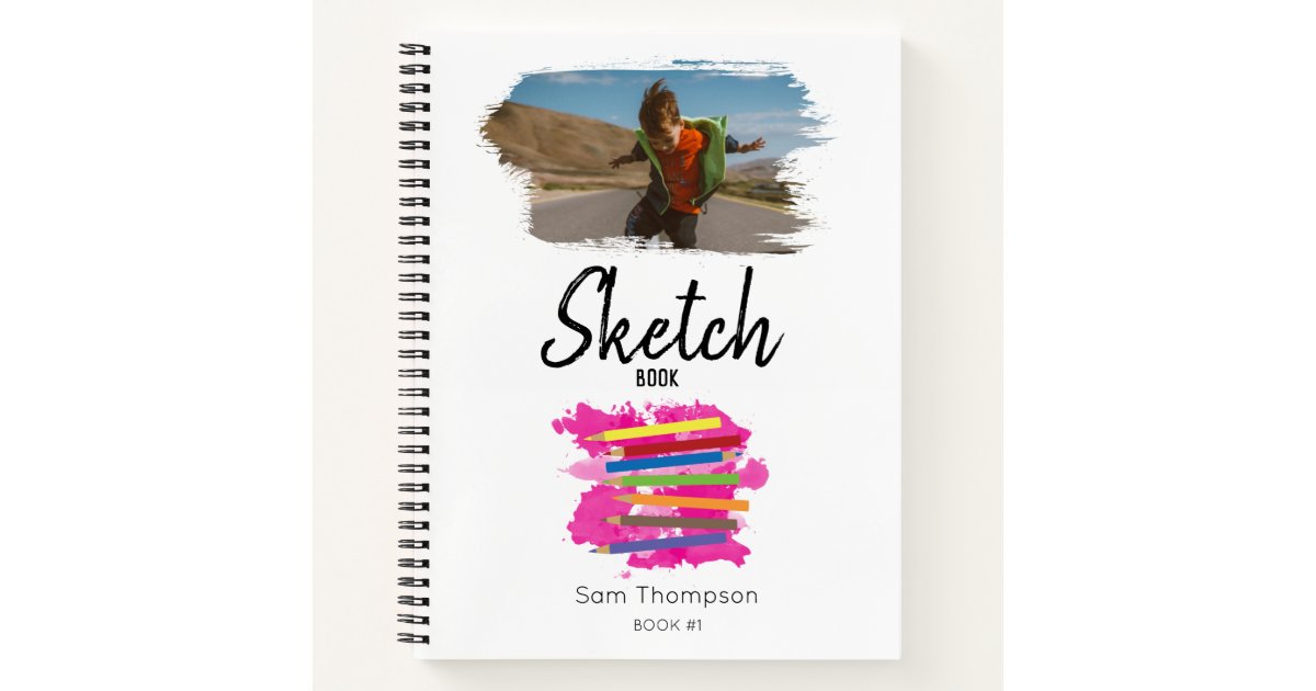 Sketchbook for kids notebook, Zazzle