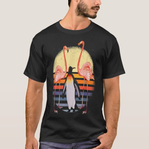 Colorful Penguin Art Owner Gift  Perfect Gift  T_Shirt