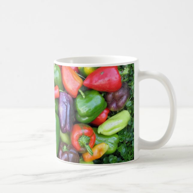 Colorful Peppers Coffee Mug (Right)