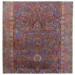 Colorful Persian Rug Pattern Cloth Napkin
