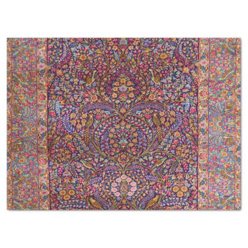Colorful Persian Rug Pattern Tissue Paper