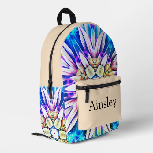 Colorful personalized backpack, kids cute printed backpack