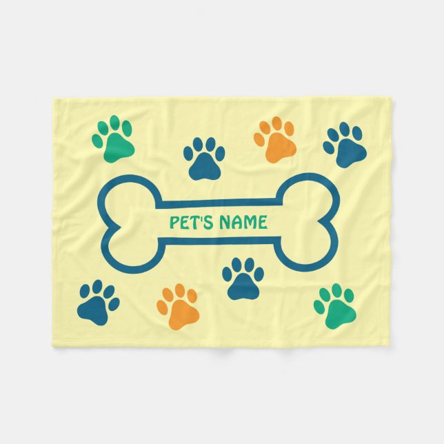 Colorful Pet Blankets (Front (Horizontal))