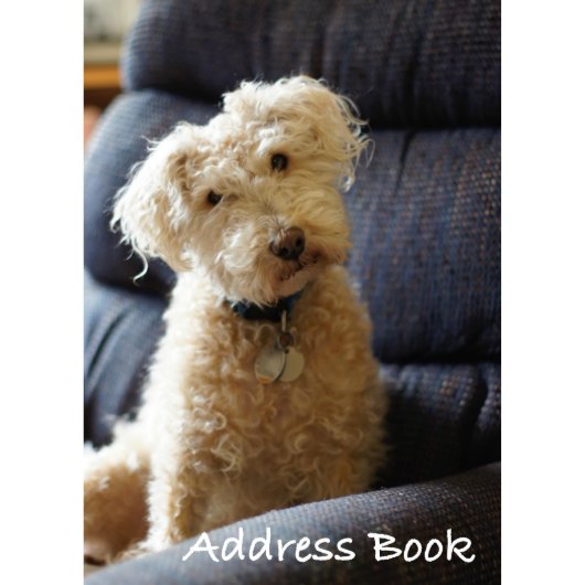 Colorful Pet Photo Address Book (Front)