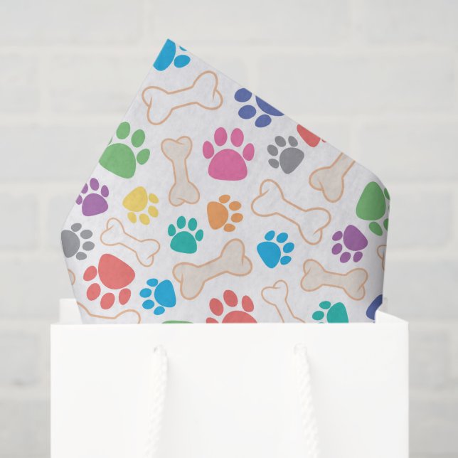 Colorful Pet  Tissue Paper (Gift Bag)