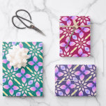 Colorful Petals Wrapping Paper Sheets<br><div class="desc">Unique original designs for your gift wrapping needs all year.</div>