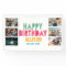 Colorful Photo Collage Kid's Happy Birthday Party