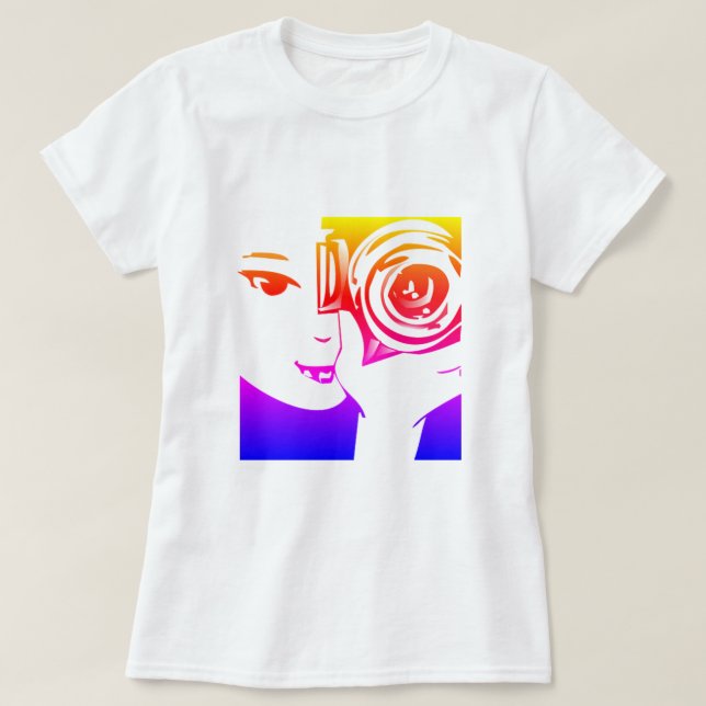 Colorful Photography T-Shirt (Design Front)