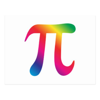 Pi Symbol Postcards | Zazzle