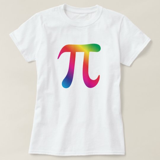 Colorful pi symbol T-Shirt