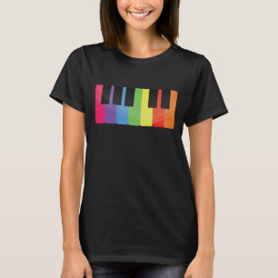 Colorful Piano T-Shirt