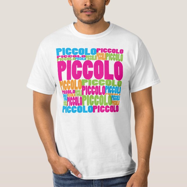 Colorful Piccolo T-Shirt (Front)