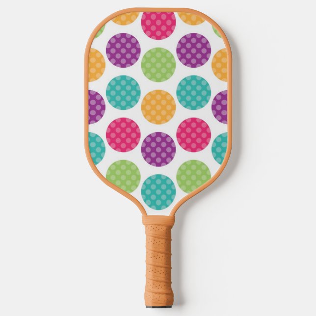 Colorful Pickleball Paddle (Front)