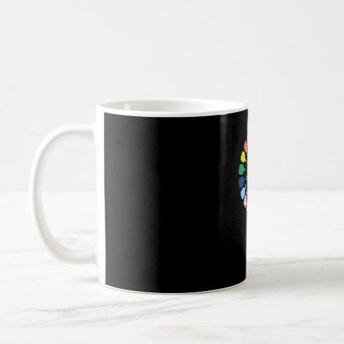 Colorful Pickleball paddles Coffee Mug