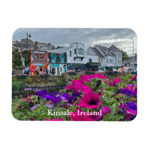 Colorful Pier Street in Kinsale, Ireland Magnet