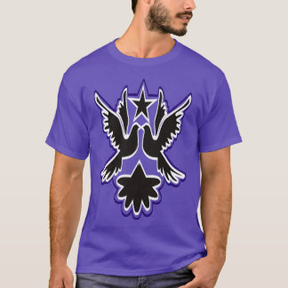 COLORFUL PIGEON BEAUTIFUL PIGEON PIGEON BKACK DOVE T-Shirt