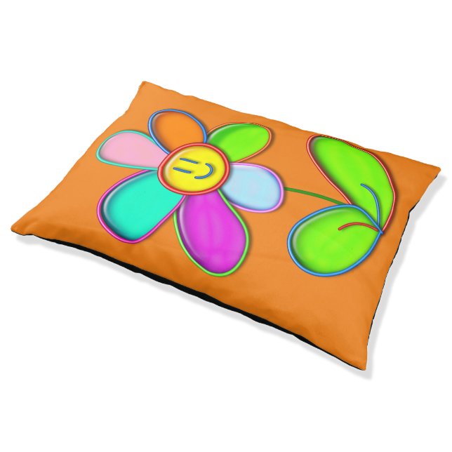 Colorful Pillow for Pets - (Angled)